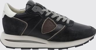 Philippe Model Sneakers basse Tropez Haute in pelle scamosciata con suola dentellata