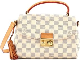 Louis Vuitton Croisette Handbag Damier crossbodytas - Wit