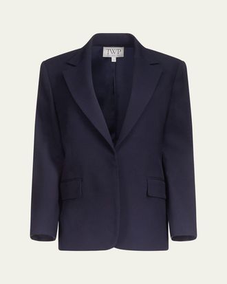 TWP Jillian Single-Breasted Wool Blazer