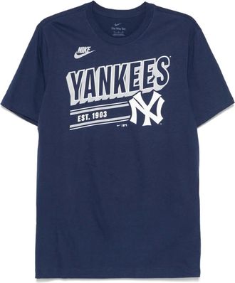 Nike New York Yankees Cooperstown T-shirt - men - Cotton - L - Blue