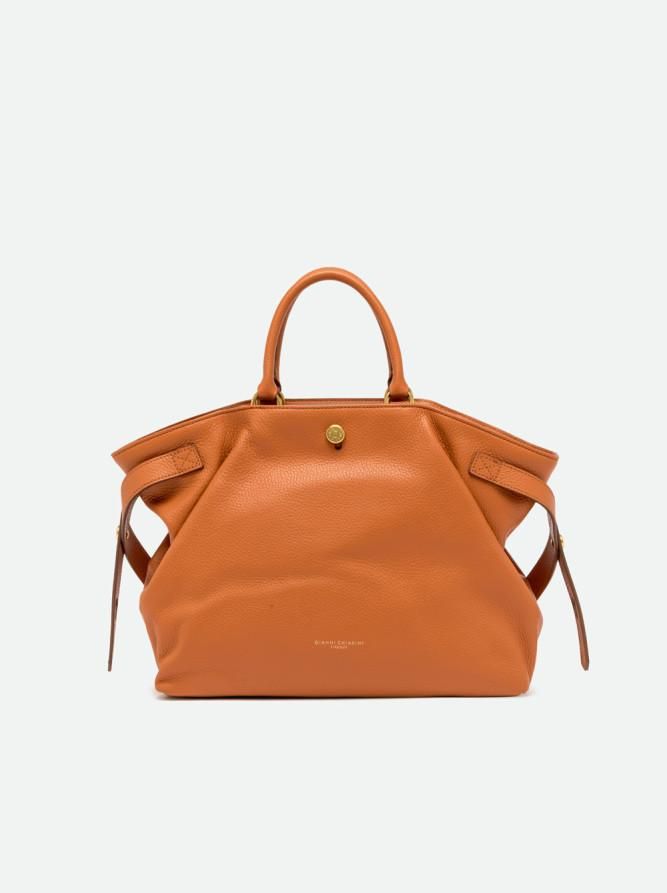 Sac à Main Femme Simili Cuir, Noir/orange/beige – Taille Moyenne, Neuf Avec Défaut