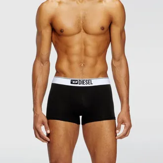 Diesel Three-pack of plain boxer briefs - Trunks - Man - Multicolor