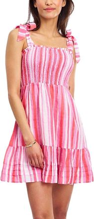 Roller Rabbit Painted Stripe Delvine Linen Dress