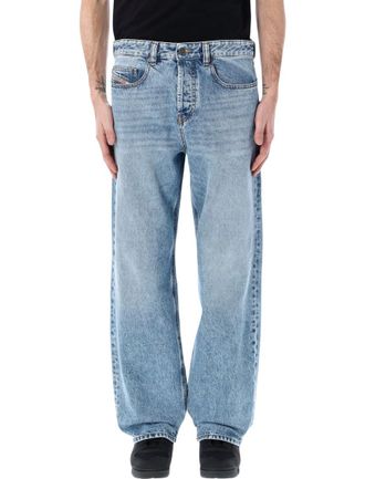 Diesel Light Blue Mid Rise Jeans