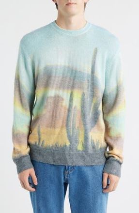 One Of These Days Standing Room Crewneck Sweater in Multi at Nordstrom Rack, Size Medium