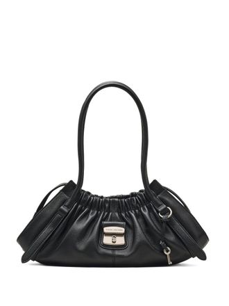 Marc Jacobs Womens The Cristina Small Satchel Leather Cross-Body Bag
