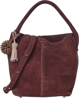D.A.T.E. Borsa Paniere in Velour - - Bags - Donna - Marrone - ONE SIZE