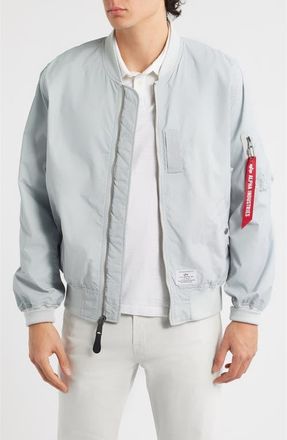 Alpha Industries L-2B Skymaster Gen II Water Resistant Bomber Jacket in Mist at Nordstrom, Size Xx-Large