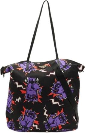 Prada Pre-owned Tote Bags, female, Multicolor, Size: ONE SIZE Pre-owned Vintage Tote Bag
