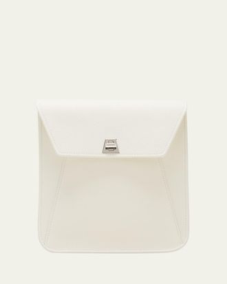 Akris Anouk Small Leather Messenger Bag