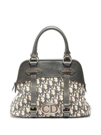 Dior 2006 Trotter-canvas tote bag - Neutrals