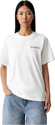 Sporty & Rich T-Shirts - Dames - T-shirts - Wit - M - Tops