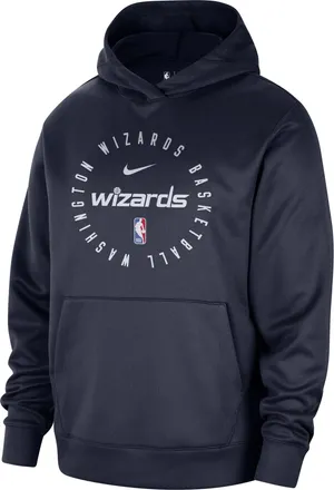 Nike Washington Wizards Spotlight Nike Mens Dri-FIT NBA Pullover Hoodie in Blue | FV1696-419