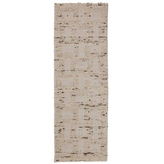 Flair Rugs Alfombra de lana de pasillo beige 80x230cm
