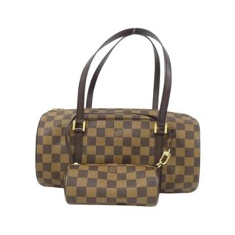 Louis Vuitton Pre-owned Handbag Pouch - Dames - Vintage Handtas - Bruin - ONE Size - Vintage