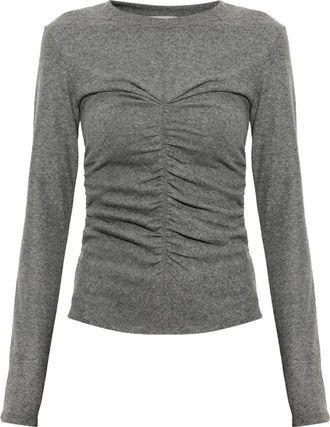 Isabel Marant Dames, Tops, Grijs, Maat: 2XS Wol