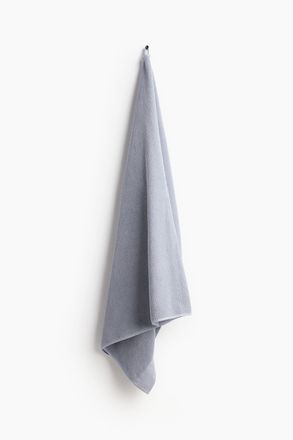 H&M Badelaken aus Baumwollfrottee - Blue