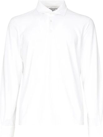 Fedeli Heren, Tops, Wit, Maat: XL Katoen