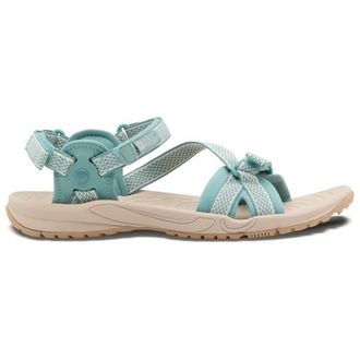 Jack Wolfskin Lakewood Ride Sandal Sandalen f&uuml;r Damen | beige/t&uuml;rkis