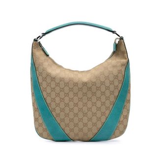 Gucci Pre-owned Gucci GG Canvas Hobo Unisex 95KW87FV9M10VKBM