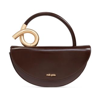 Cult Gaia Dames, Tassen, Bruin, Maat: ONE Size Leer