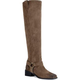 Azalea Wang Eathelin Over the Knee Boot in Brown at Nordstrom Rack, Size 6.5