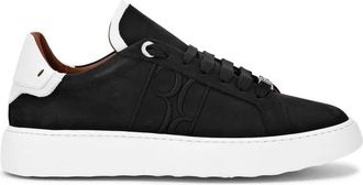 Billionaire Boys Club Logo Low-Top Sneakers - Heren - Sneakers - Zwart - 42 EU - Leer - Schoenen