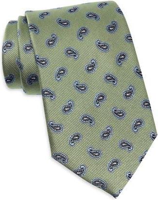 Duchamp Paisley Silk Tie in Green at Nordstrom Rack