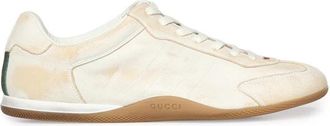 Gucci Shift Sneaker - Dames - Sneakers - Wit - 38 EU - Leer - Schoenen