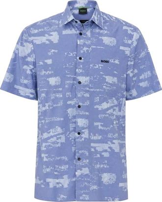HUGO BOSS Uomo, Magliette, Blu, L, new