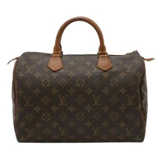 Louis Vuitton Pre-owned Handbags, female, Brown, Size: ONE SIZE Pre-owned Monogram Handbag