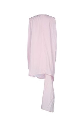 Jacquemus Womens La Robe Traversin Courte Dress Pink Principal Cotton