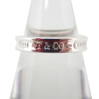Tiffany & Co. Sterling Silver 925 Band Ring (Pre-Owned)