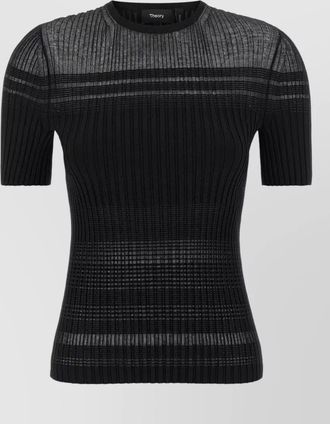 Theory ribbed short-sleeve t-shirt