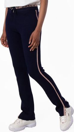 Bally Knit Track Pants With Contrast Side Stripe, Brand Size 40 ( US Size 4 )
