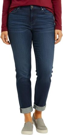 Slink Jeans Mid Rise Boyfriend Jeans in Zinnia at Nordstrom, Size 14W