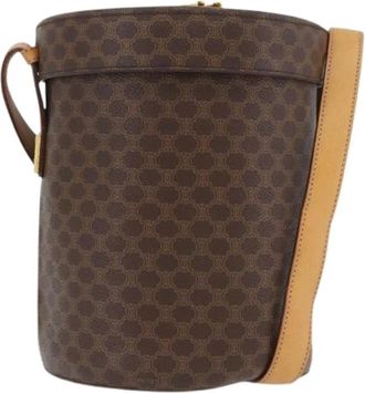 Celine Pre-owned Bucket Bags, female, Brown, Size: ONE SIZE Pre-owned Vintage Bucket Bag