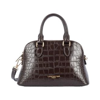 Lancaster Half-moon Bag Exo - Bags - Mujer - Marr&oacute;n - ONE SIZE