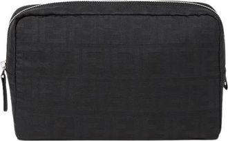 Fendi Clutch H26 - Heren - Schoudertassen - Zwart - ONE Size - Tassen