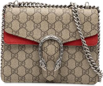 Gucci Pre-owned Gucci Small GG Supreme Dionysus Crossbody Ladies 421970.498879