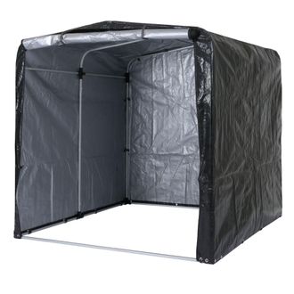 Hhg [nunca Usado] Caseta De Jard&iacute;n Hhg-450, Caseta De Jard&iacute;n Caseta De Herramientas Caseta De Jard&iacute;n, Aluminio Protecci&oacute;n Uv Impermeable, 201x201x201cm, A