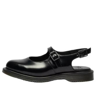Dr. Martens (WMNS) Dr. Martens Madaline Mary Jane Smooth Leather Sling Back Black 42132001
