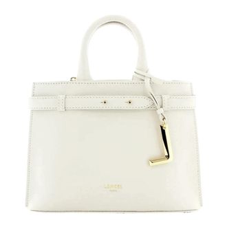 Lancel Faubourg S Tote - Dames - Handtassen - Wit - ONE Size - Leer - Tassen
