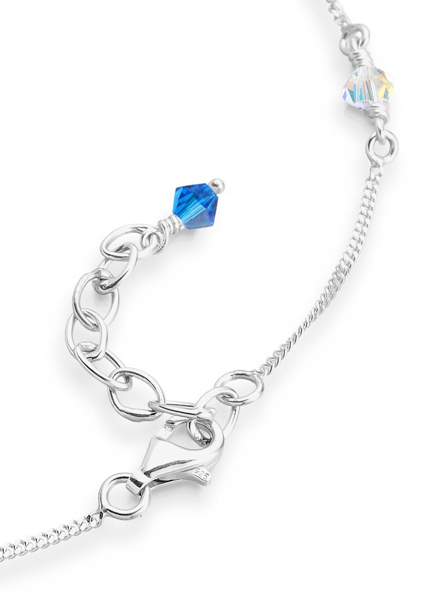 Elli Damen Fußkettchen Infinity Aus 925 Sterling Silber – Trendiger Schmuck Für Festival & Strand