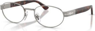 Persol 54mm Oval optical glasses in Grey at Nordstrom