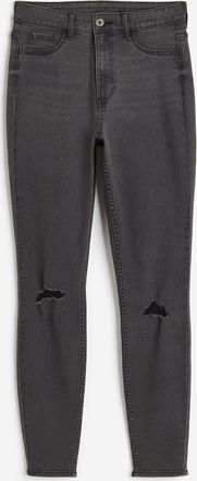 H&M Ultra High Ankle Jeggings - Schwarz