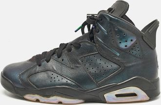 Nike Jordan Navy Blue Air Jordan 1 Mid High Top Sneakers