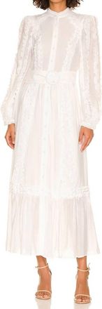 Elliatt Madison Maxi Dress In White