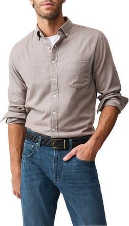 Rodd & Gunn Barrhill Sports Fit Button-Down Shirt in Taupe at Nordstrom Rack, Size Xxx-Large