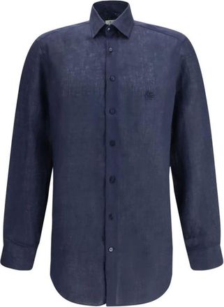 Etro Uomo, Magliette, Blu, XL, new